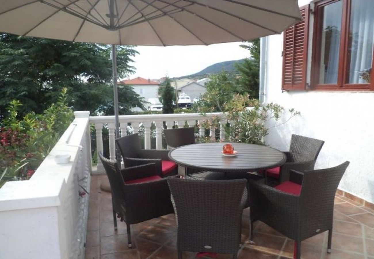 Apartamento en Rab - Apartamento en Barbat con Terraza, Acondicionador, WIFI (3664-1)