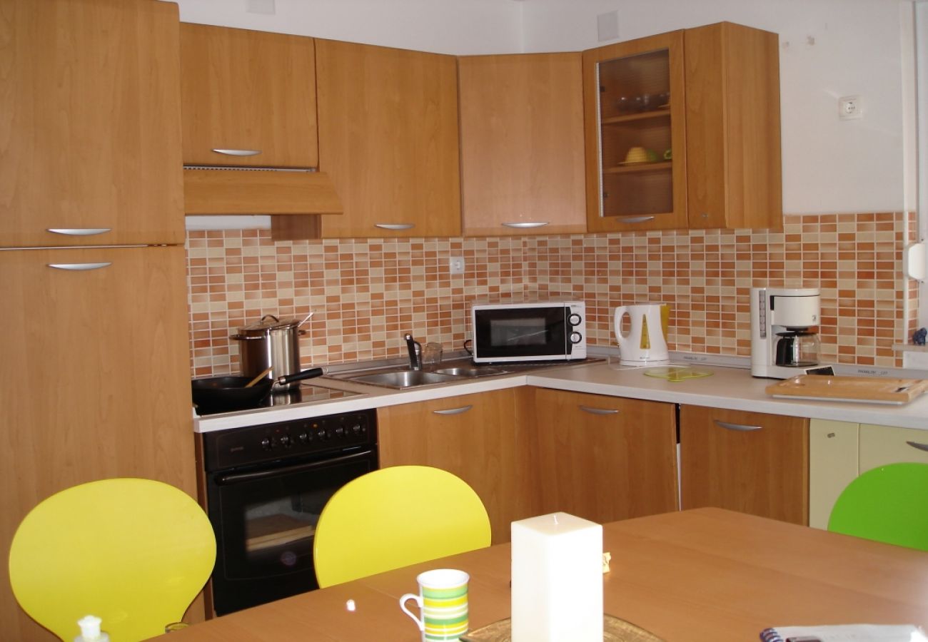 Apartamento en Nin - Apartamento en Zaton (Zadar) con Seaview, Terraza, Acondicionador, WIFI (3796-1)