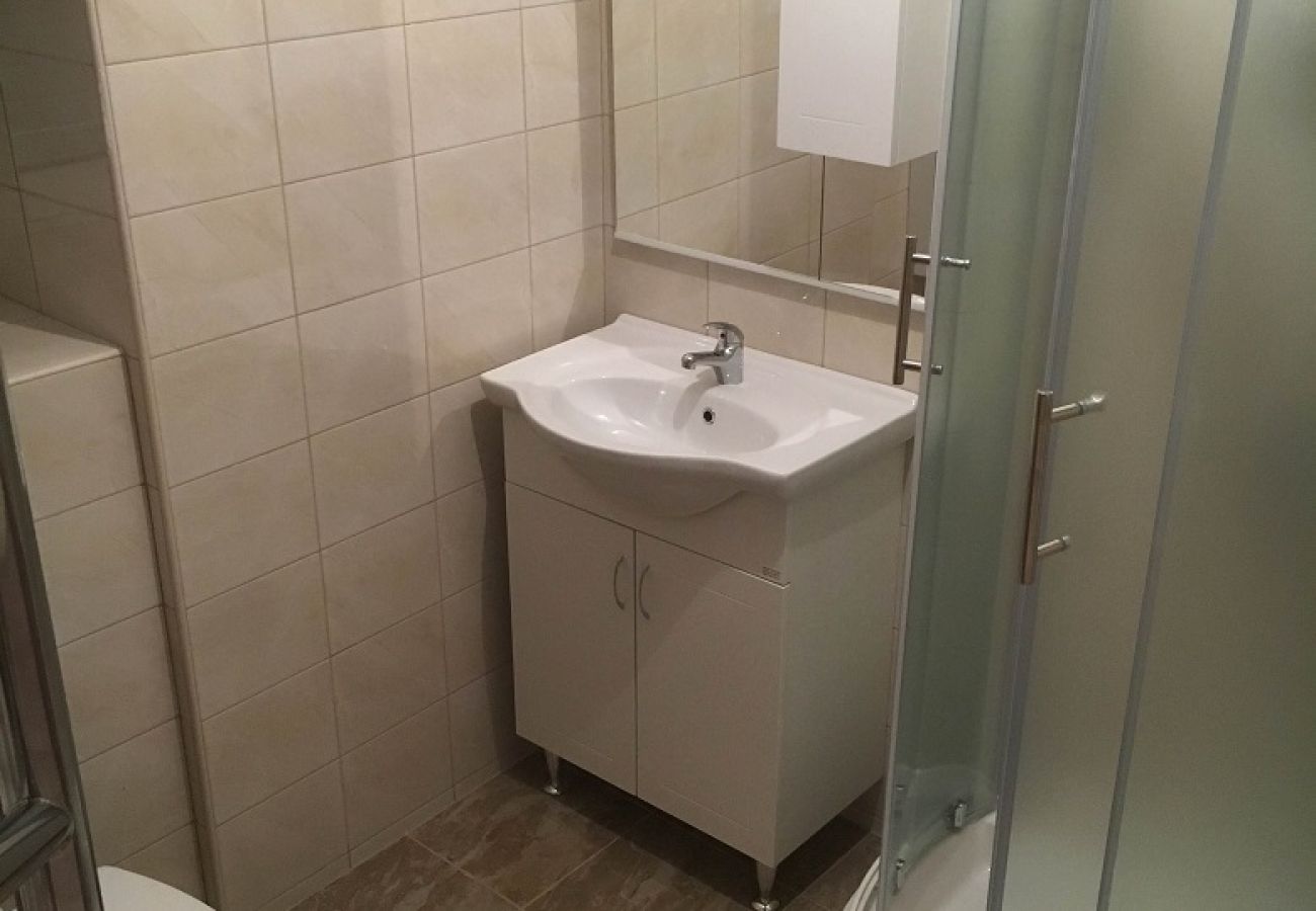 Apartamento en Punat - Apartamento en Punat con Terraza, Acondicionador, WIFI, Lavadora (3829-2)