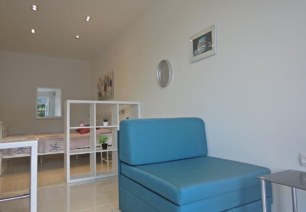 Estudio en Povlja - Apartamento Estudio en Povlja con Seaview, Terraza, Acondicionador, WIFI (3419-4)