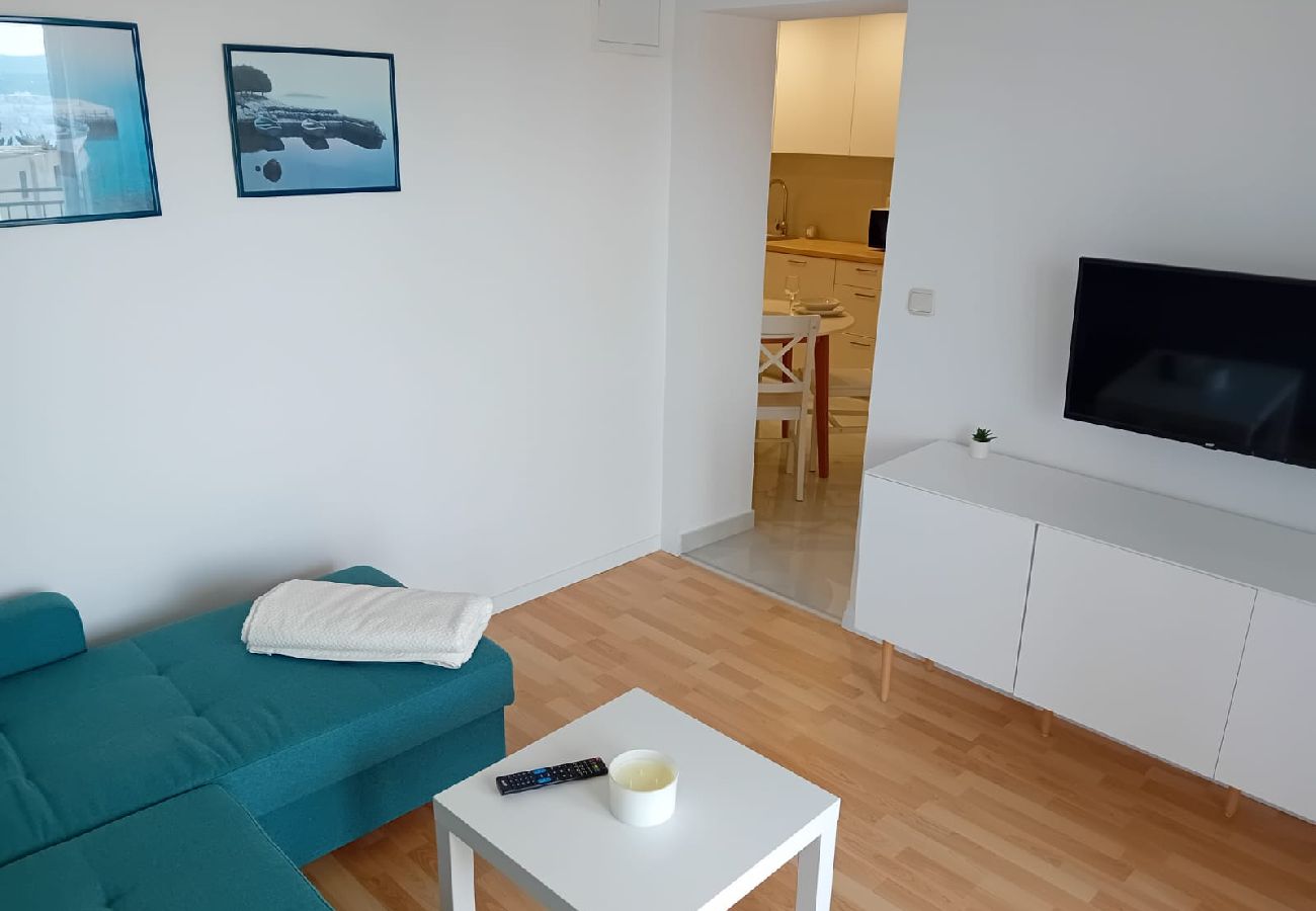 Apartamento en Duce - Apartamento en Duće con Seaview, Balcón, Acondicionador, WIFI (4174-8)