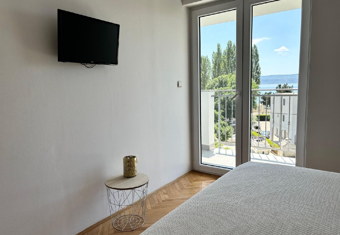 Apartamento en Duce - Apartamento en Duće con Seaview, Balcón, Acondicionador, WIFI (4174-8)