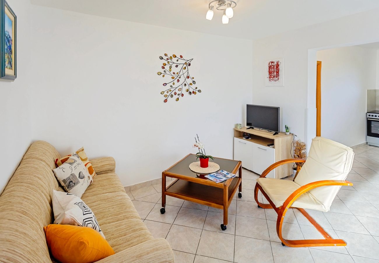 Apartamento en Rogoznica - Apartamento en Rogoznica con Terraza, Acondicionador, WIFI, Lavavajillas (3338-2)