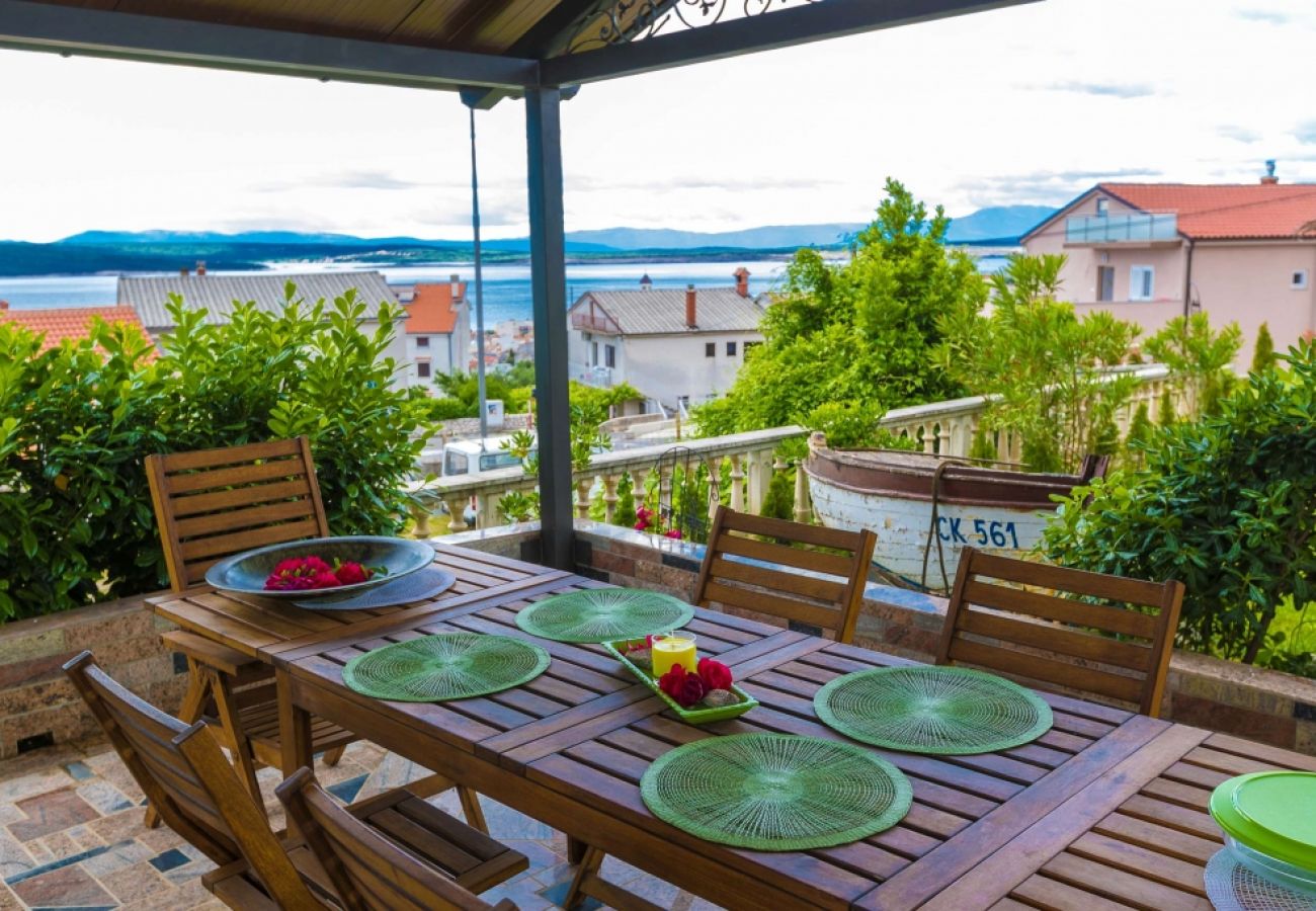 Apartamento en Crikvenica - Apartamento en Crikvenica con Seaview, Terraza, Acondicionador, WIFI (4267-1)