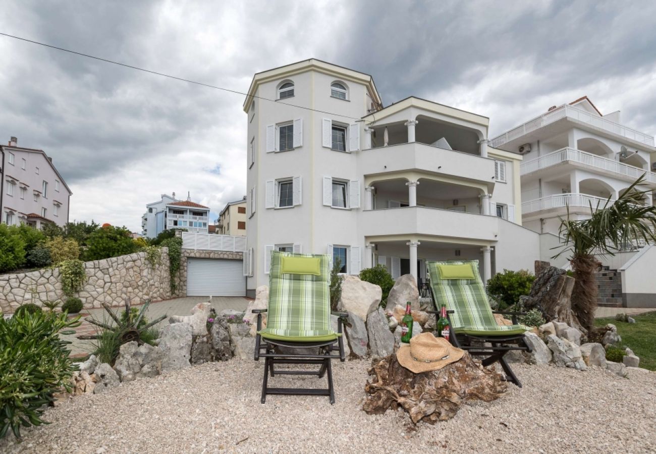 Apartamento en Crikvenica - Apartamento en Crikvenica con Seaview, Terraza, Acondicionador, WIFI (4267-1)