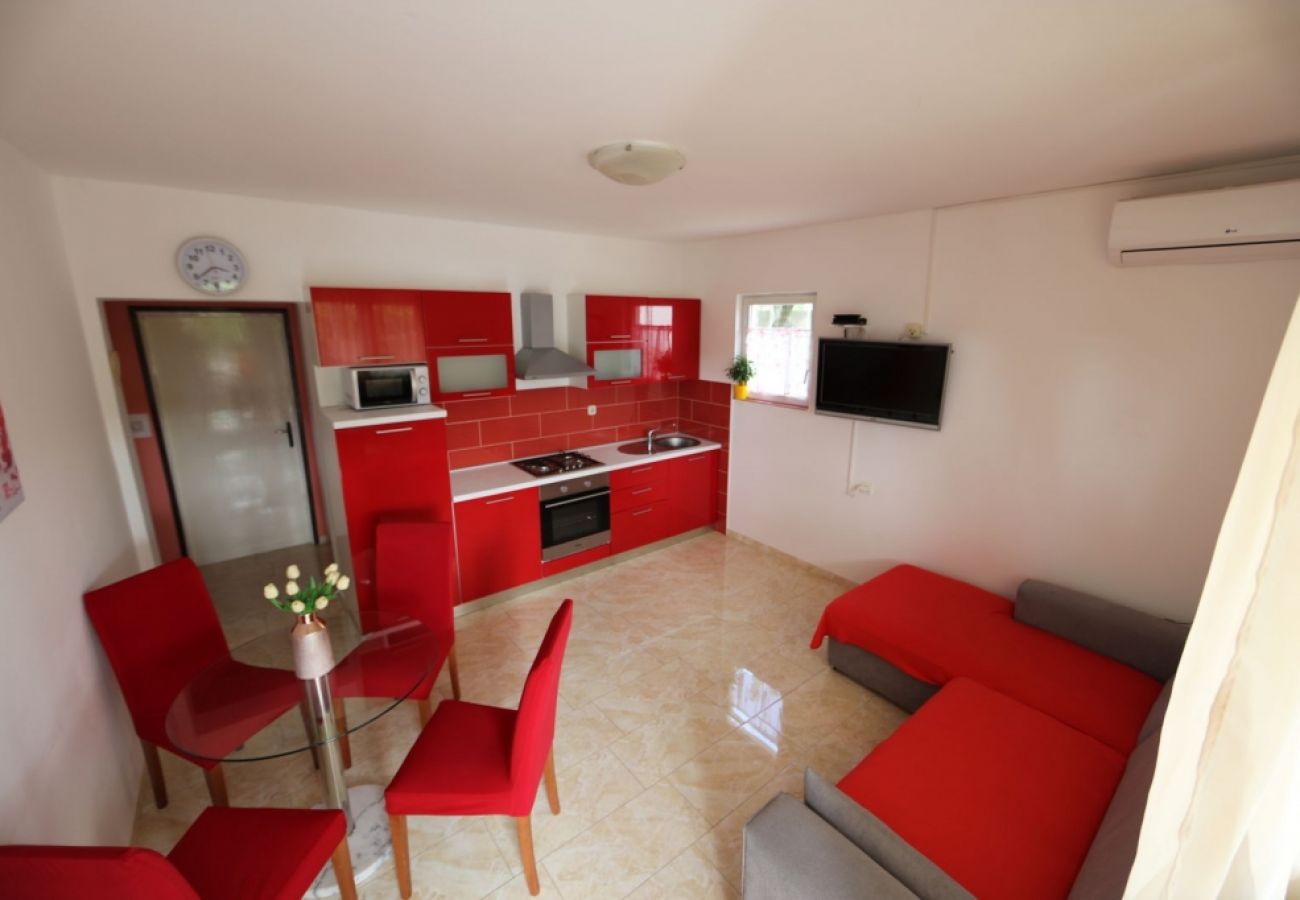 Apartamento en Lopar - Apartamento en Lopar con Terraza, Acondicionador, WIFI, Lavadora (4360-1)