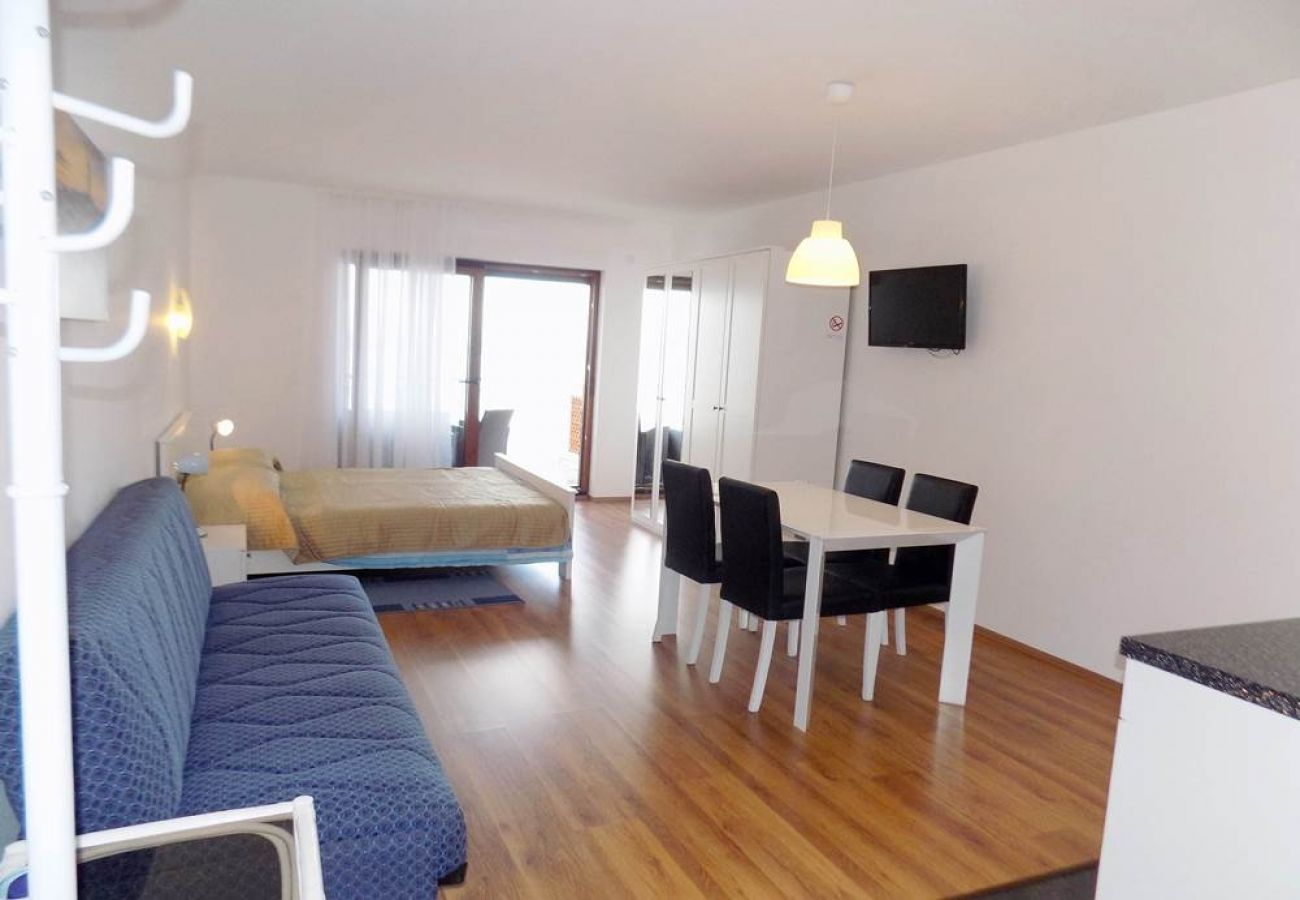 Estudio en Mošcenicka Draga - Apartamento Estudio en Mošćenička Draga con Seaview, Terraza, Acondicionador, WIFI (4364-4)