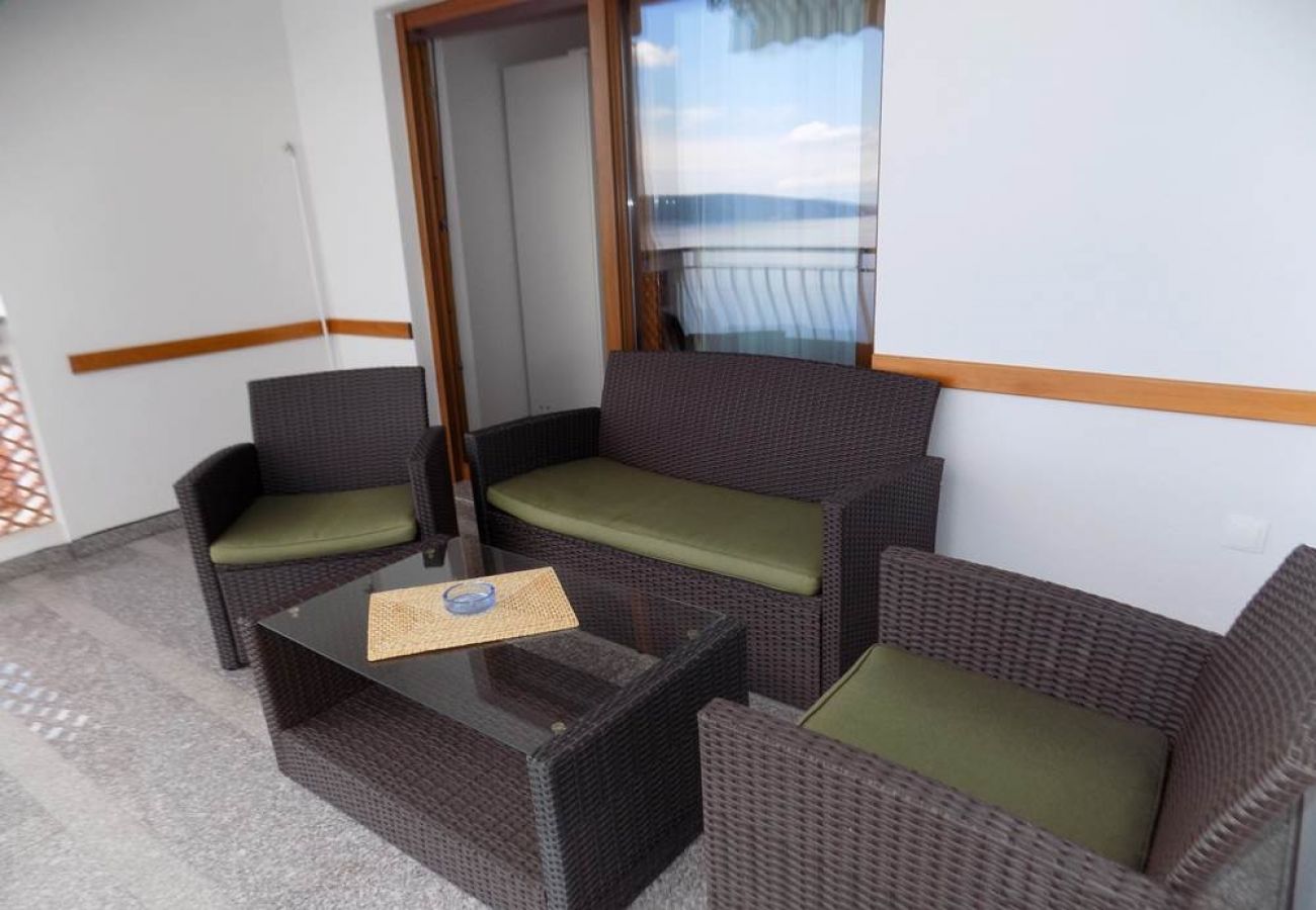 Estudio en Mošcenicka Draga - Apartamento Estudio en Mošćenička Draga con Seaview, Terraza, Acondicionador, WIFI (4364-4)