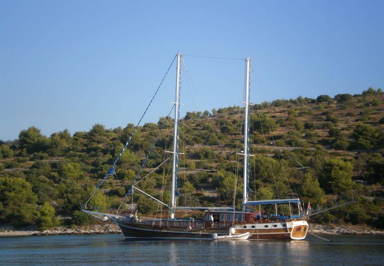 Casa en Okrug Gornji - Casa Robinson en Okrug Gornji con Seaview, Terraza (4452-1)