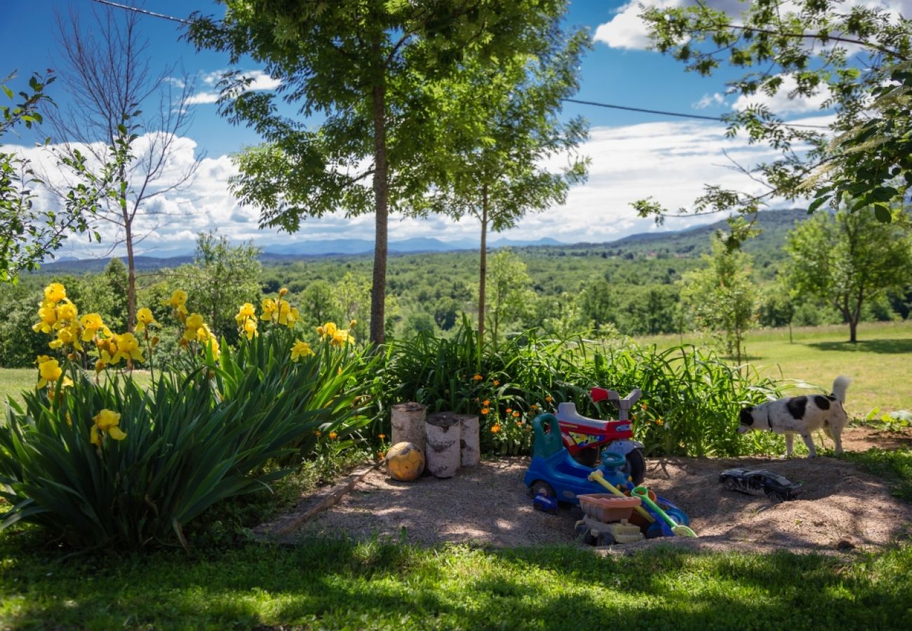 Casa en Rakovica - Casa de vacaciones en Rakovica con Terraza, WIFI, Lavadora (4488-1)