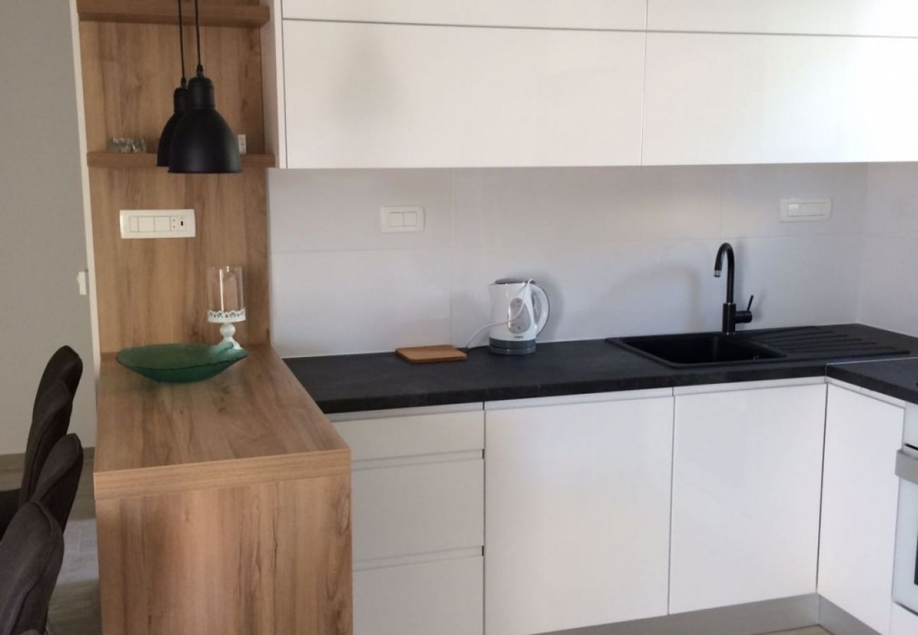 Apartamento en Podgora - Apartamento en Podgora con Seaview, Terraza, Acondicionador, WIFI (4492-3)