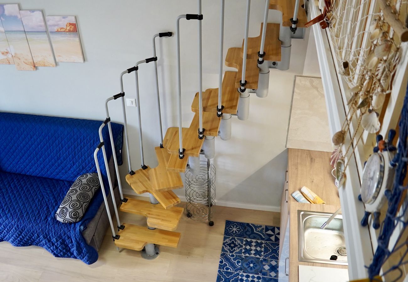 Apartamento en Rovinj - Apartamento en Rovinj con Terraza, Acondicionador, WIFI, Lavadora (3652-3)