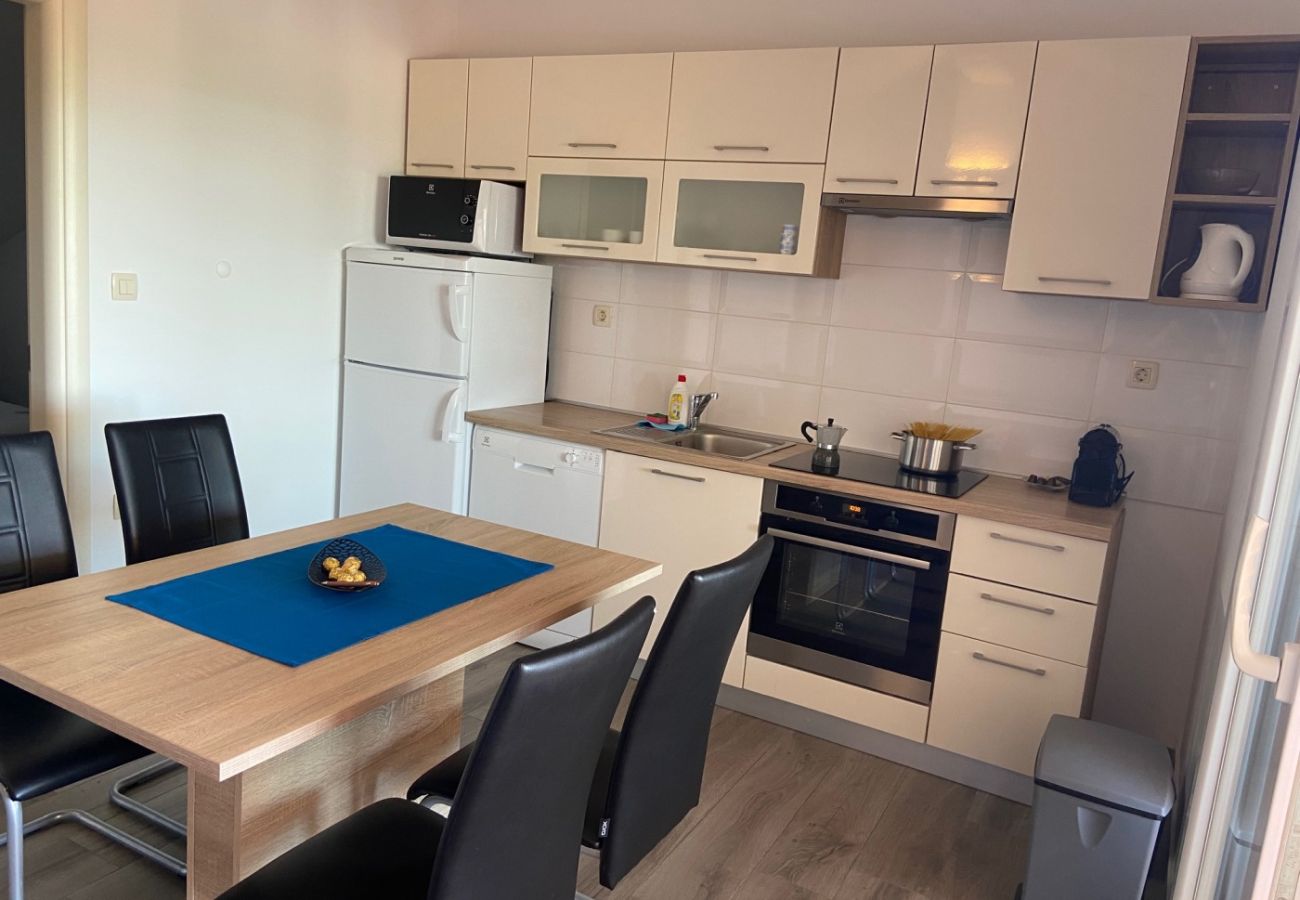 Apartamento en Punat - Apartamento en Punat con Seaview, Terraza, Acondicionador, WIFI (4534-4)