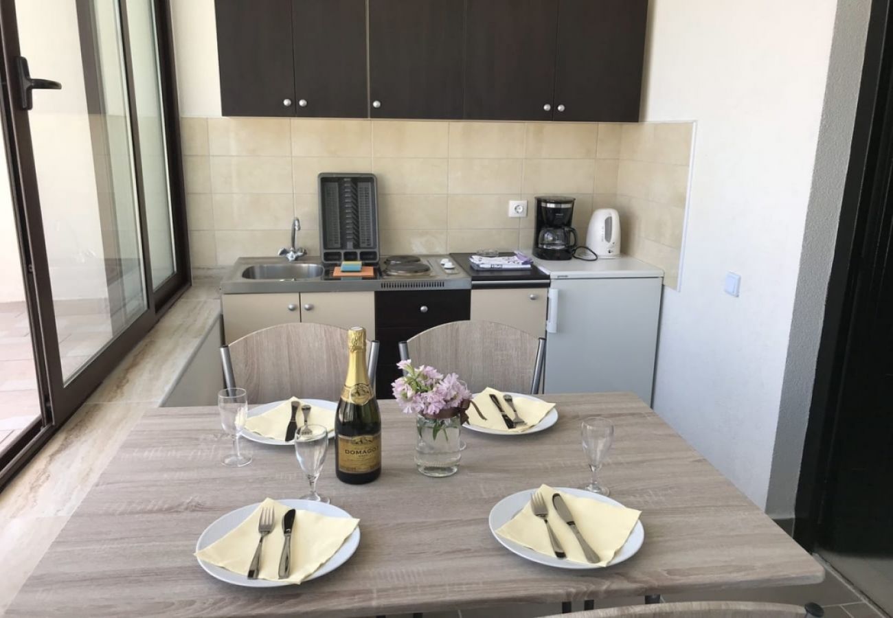 Apartamento en Lopar - Apartamento en Lopar con Seaview, Terraza, Acondicionador, WIFI (4607-2)