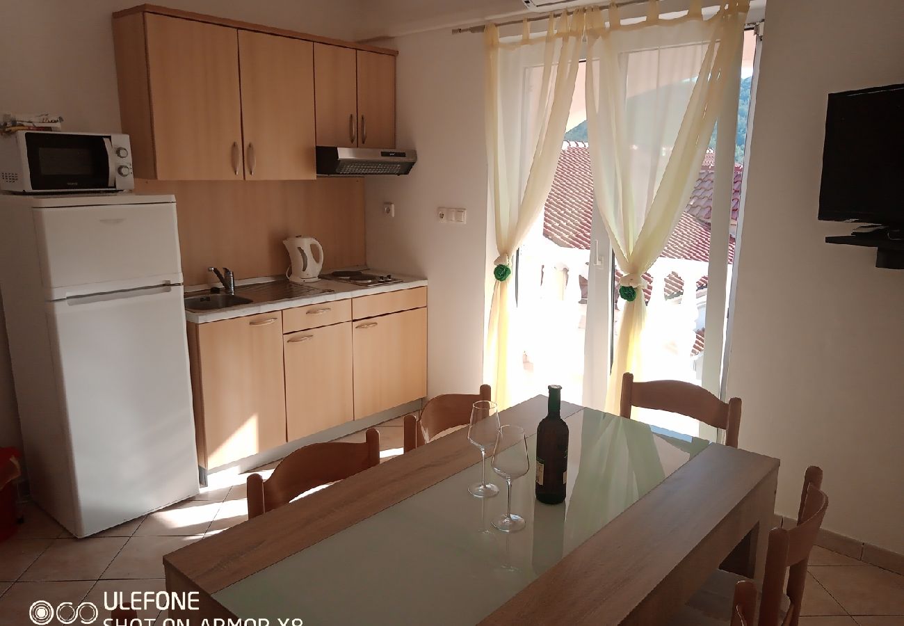 Apartamento en Lopar - Apartamento en Lopar con Terraza, Acondicionador, WIFI (4620-3)