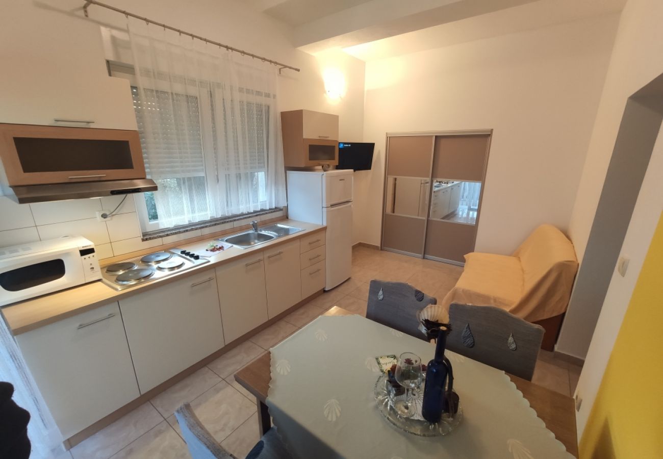 Apartamento en Lopar - Apartamento en Lopar con Terraza, Acondicionador, WIFI, Lavadora (4619-1)