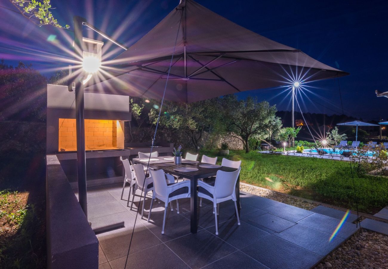 Casa en Ždrelac - Casa de vacaciones en Ždrelac con Seaview, Terraza, Acondicionador, WIFI (4652-1)