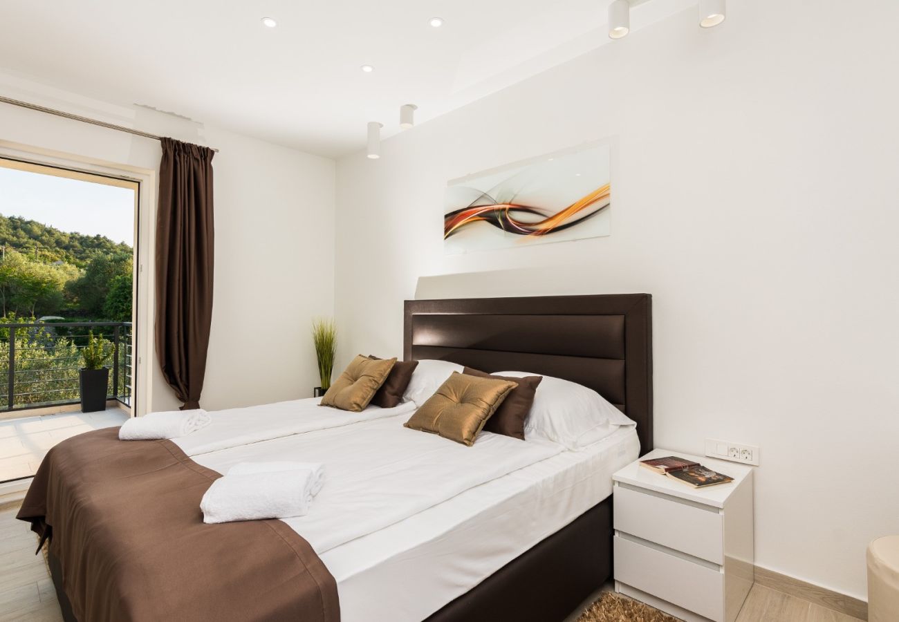 Casa en Ždrelac - Casa de vacaciones en Ždrelac con Seaview, Terraza, Acondicionador, WIFI (4652-1)