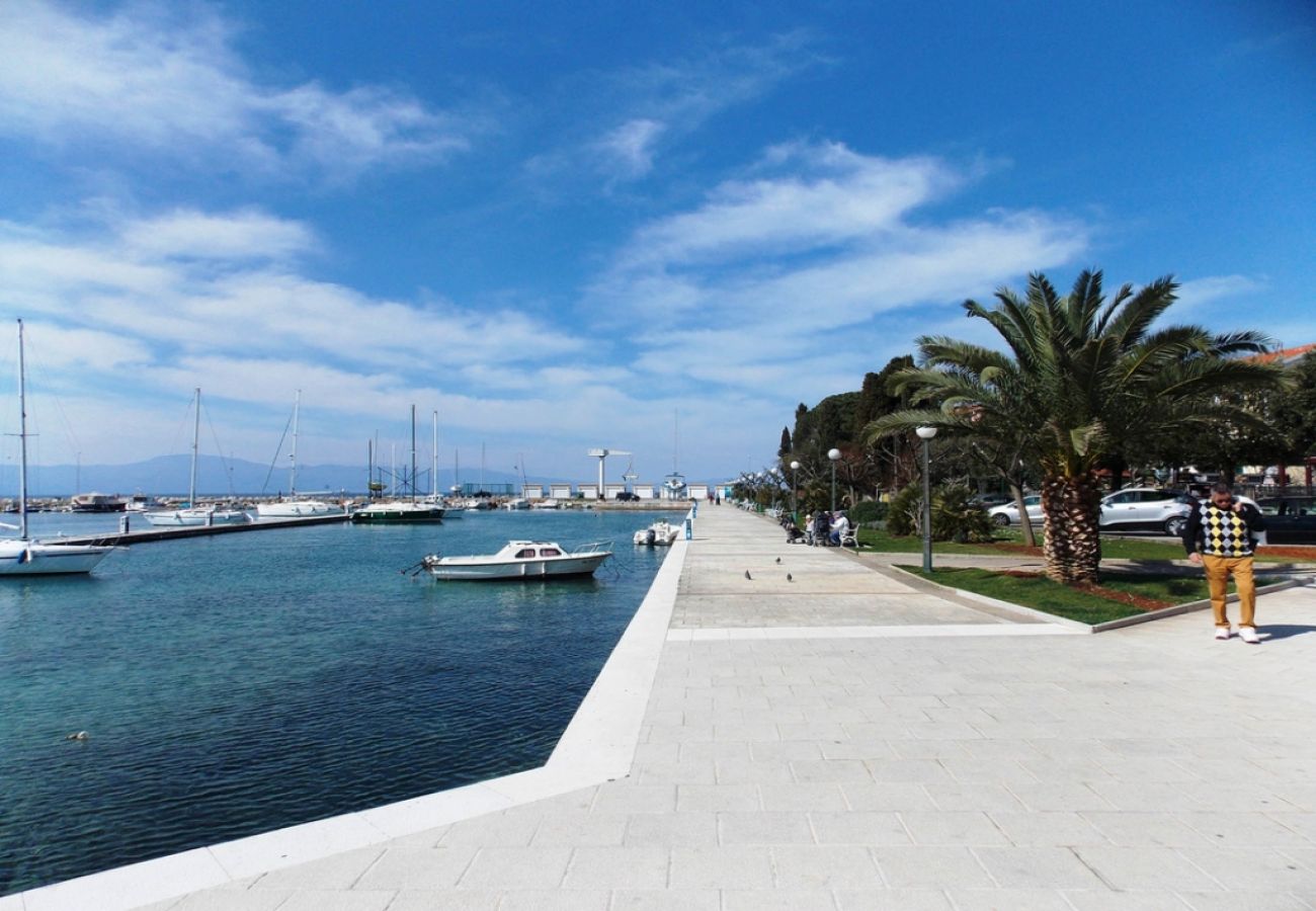 Apartamento en Malinska - Apartamento en Malinska con Seaview, Terraza, Acondicionador, WIFI (4690-2)