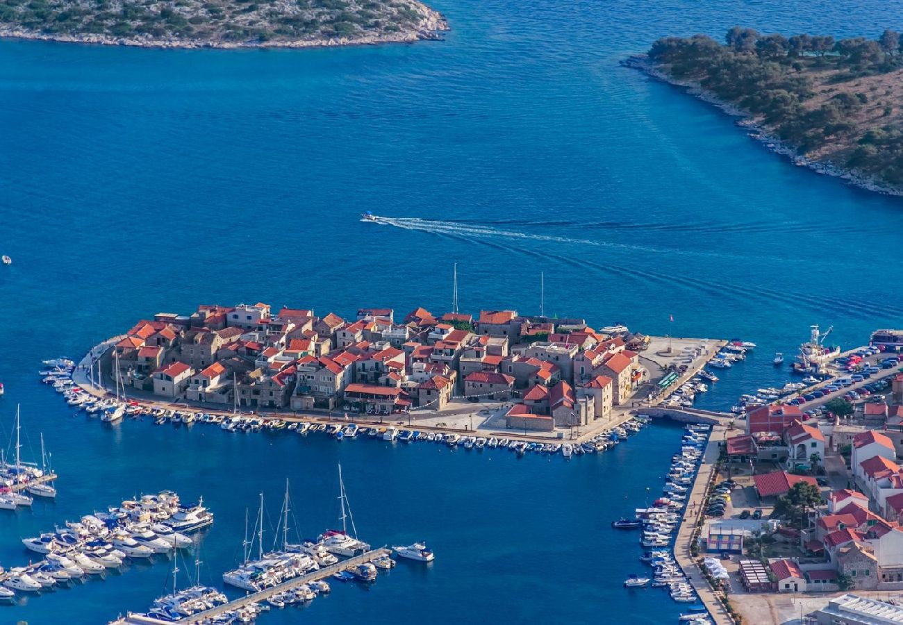 Apartamento en Vodice - Apartamento en Vodice con Seaview, Terraza, Acondicionador, WIFI (4727-1)