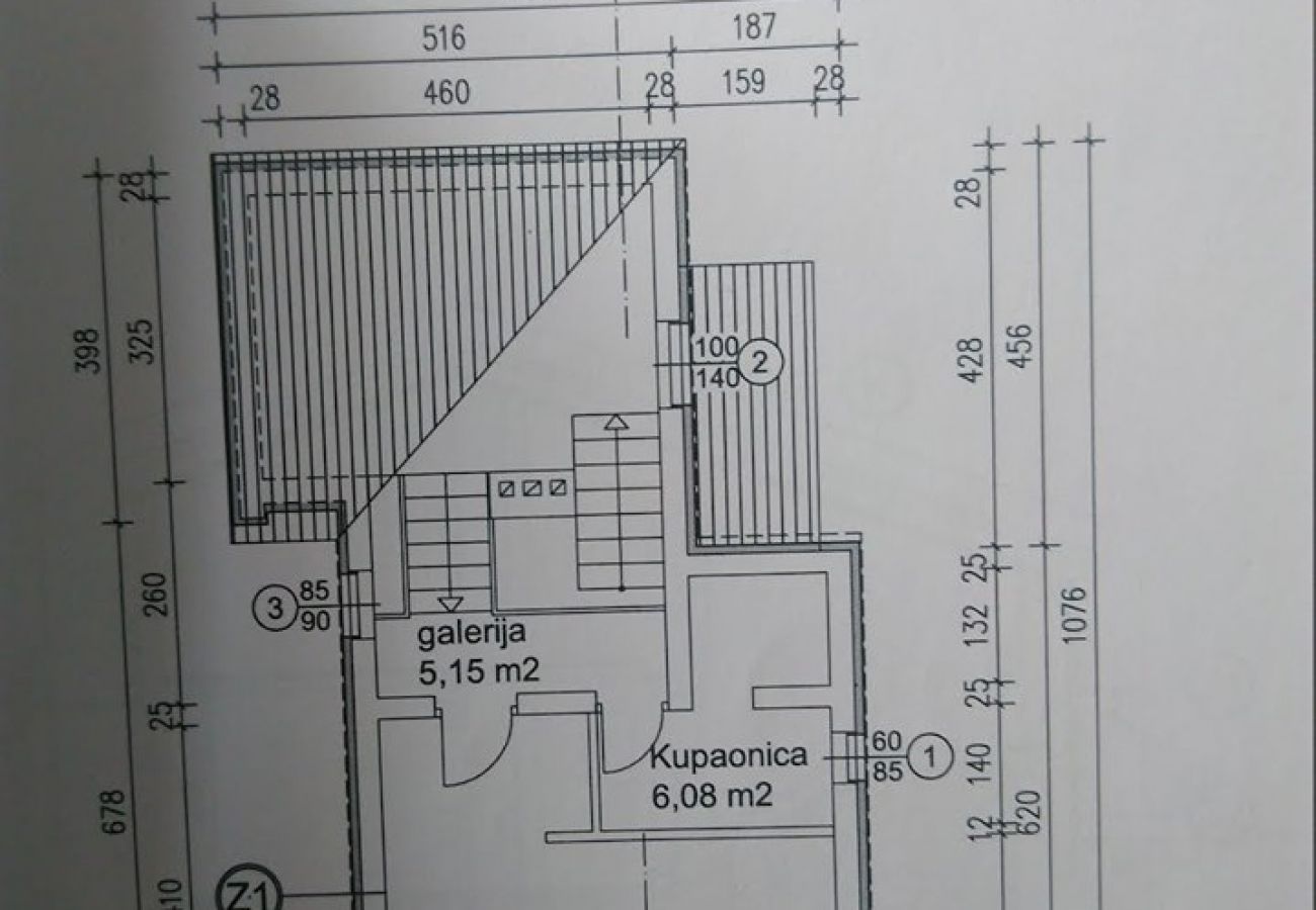 Casa en Mali Lošinj - Casa de vacaciones en Mali Lošinj con Terraza, Acondicionador, WIFI, Lavadora (4780-1)