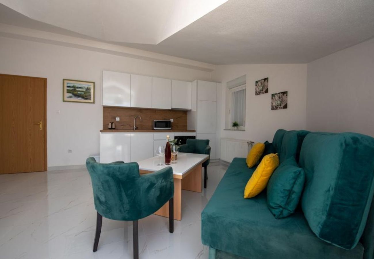 Apartamento en Trogir - Apartamento en Trogir con Seaview, Balcón, Acondicionador, WIFI (4786-2)
