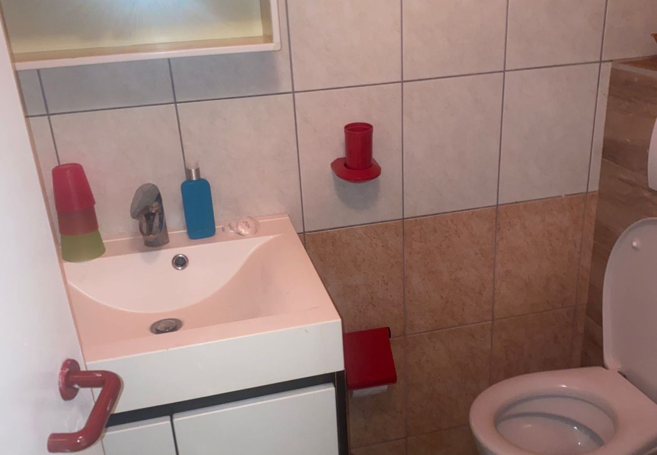 Apartamento en Vrsi - Apartamento en Vrsi con Balcón, Acondicionador, WIFI (4824-6)