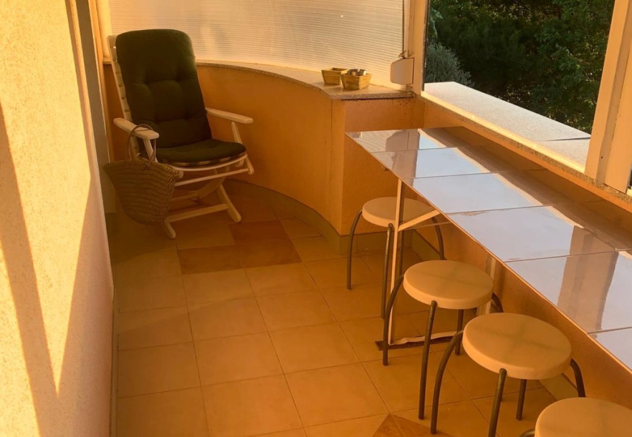 Apartamento en Vrsi - Apartamento en Vrsi con Seaview, Terraza, Acondicionador, WIFI (4824-7)