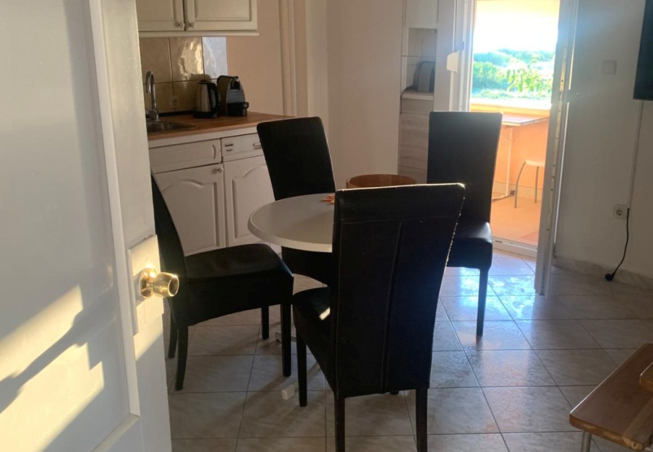 Apartamento en Vrsi - Apartamento en Vrsi con Seaview, Terraza, Acondicionador, WIFI (4824-7)