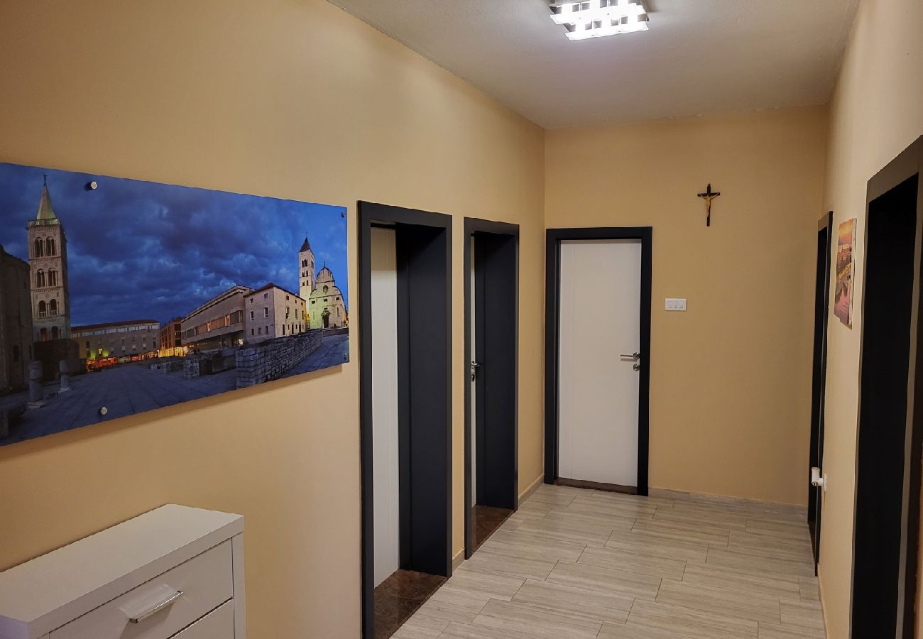 Apartamento en Vrsi - Apartamento en Vrsi con Terraza, Acondicionador, WIFI, Lavadora (4836-1)