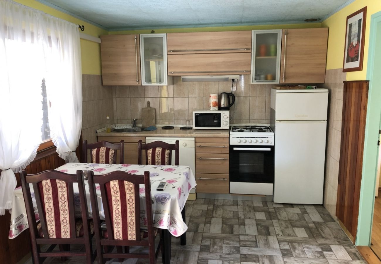 Apartamento en Ždrelac - Apartamento en Ždrelac con Balcón, Acondicionador, WIFI, Lavadora (4834-1)