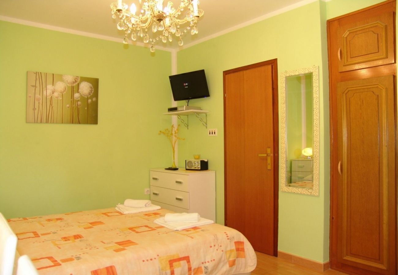 Estudio en Baška - Apartamento Estudio en Baška con Terraza, Acondicionador, WIFI (4863-5)