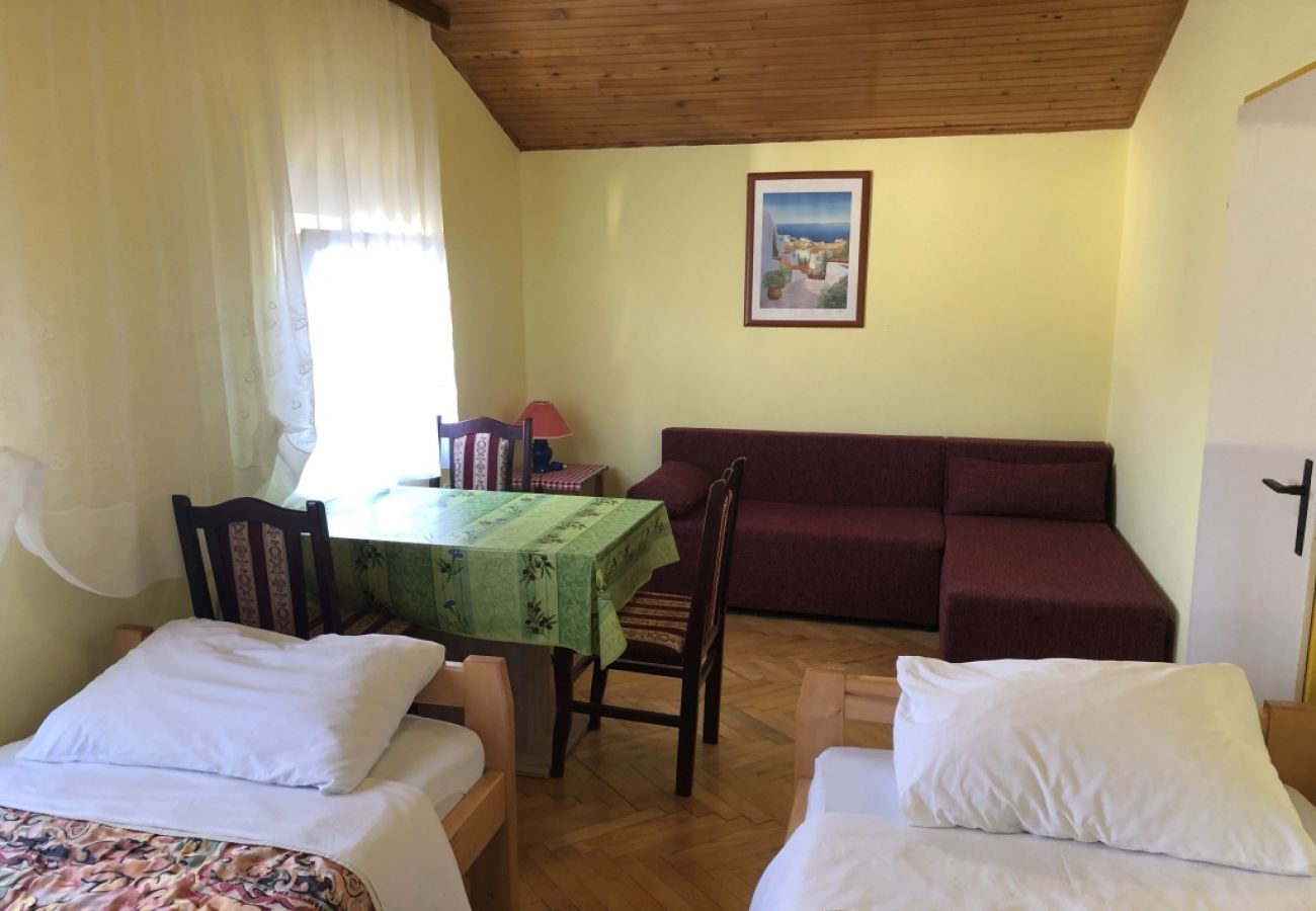 Apartamento en Ždrelac - Apartamento en Ždrelac con Balcón, Acondicionador, WIFI, Lavadora (4834-2)