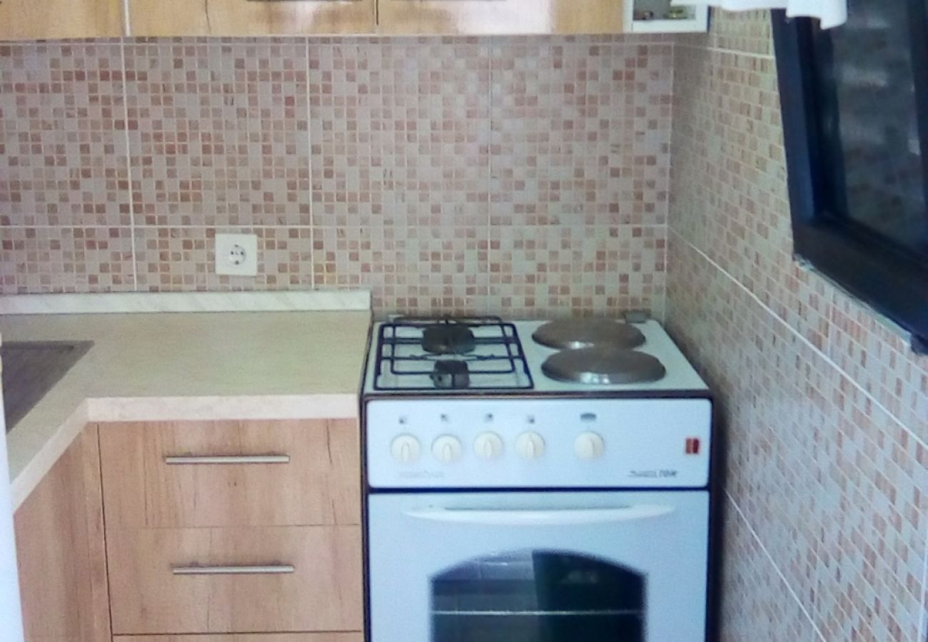 Apartamento en Ždrelac - Apartamento en Ždrelac con Balcón, Acondicionador, WIFI, Lavadora (4834-2)