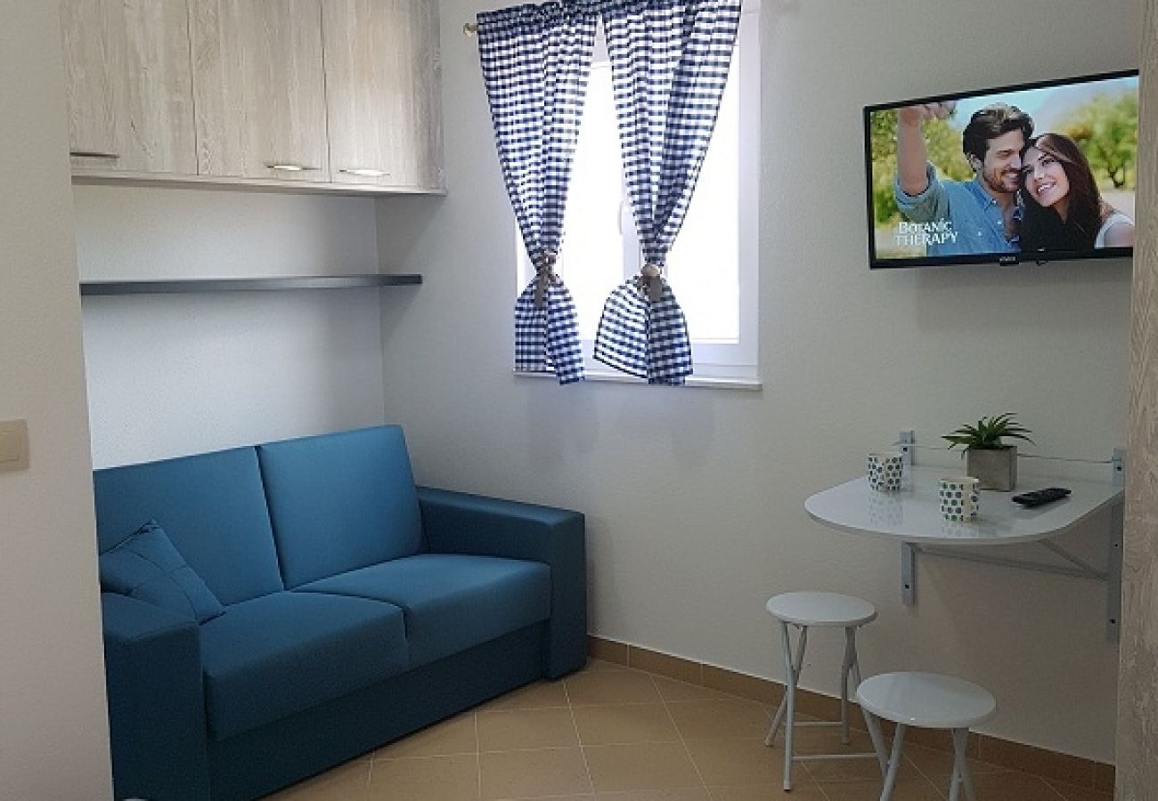 Estudio en Pakoštane - Apartamento Estudio en Pakoštane con Seaview, Terraza, Acondicionador, WIFI (4852-1)