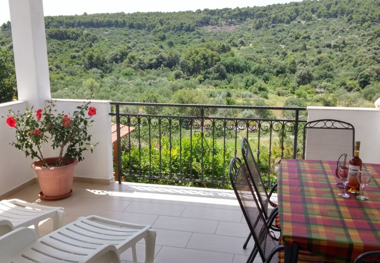 Apartamento en Okrug Donji - Apartamento en Okrug Donji con Terraza, Acondicionador, WIFI, Lavadora (4864-1)