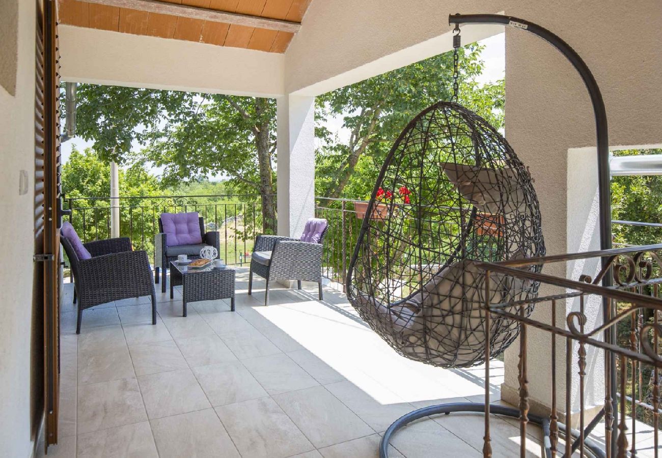 Casa en Labin - Casa de vacaciones en Labin con Terraza, Acondicionador, WIFI, Lavadora (4866-1)