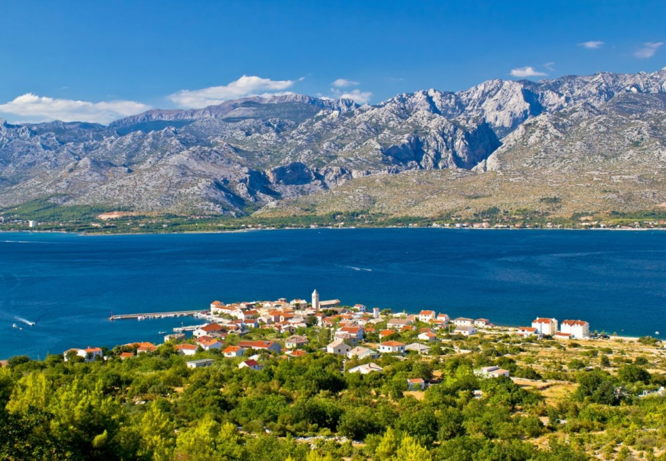 Casa en Ljubac - Casa de vacaciones en Ljubač con Seaview, Terraza, Acondicionador, WIFI (4851-1)