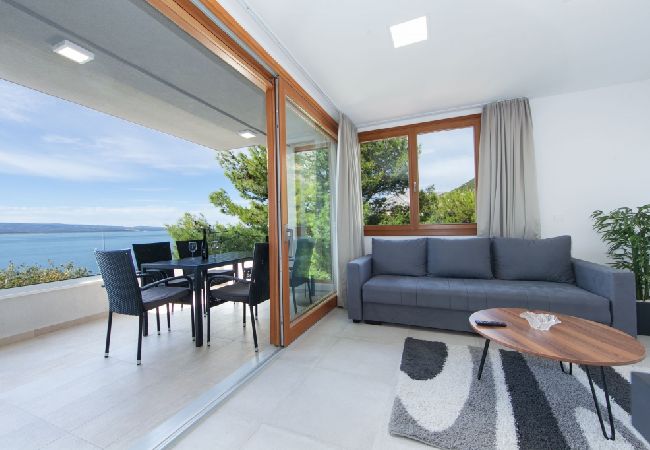 Apartamento en Brela - Apartamento en Brela con Seaview, Balcón, Acondicionador, WIFI (3524-9) Apartamento en Brela - Apartamento en Brela con Seaview, Balcón, Acondicionador, WIFI (3524-9)