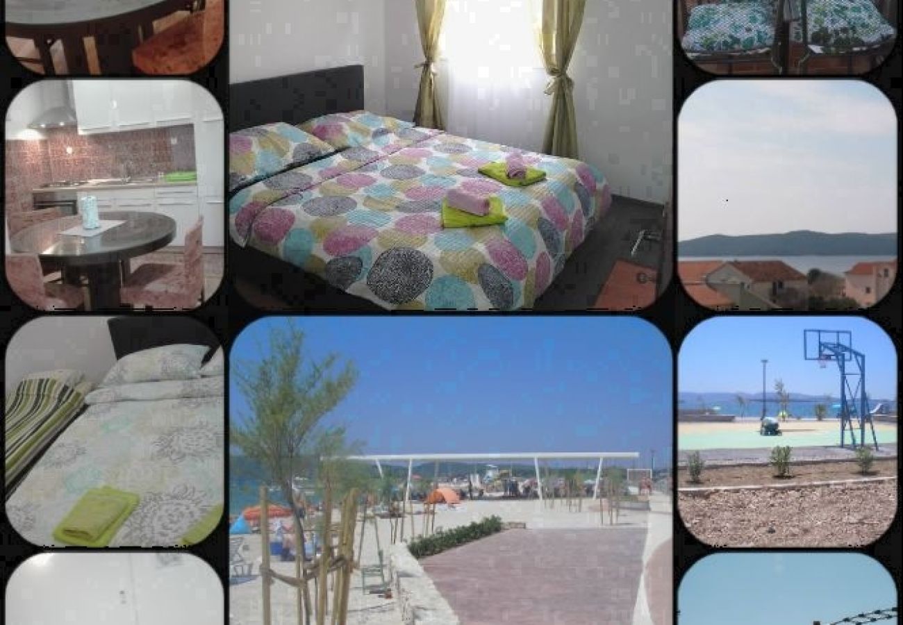 Apartamento en Šibenik-Brodarica - Apartamento en Brodarica con Seaview, Balcón, Acondicionador, WIFI (4731-5)