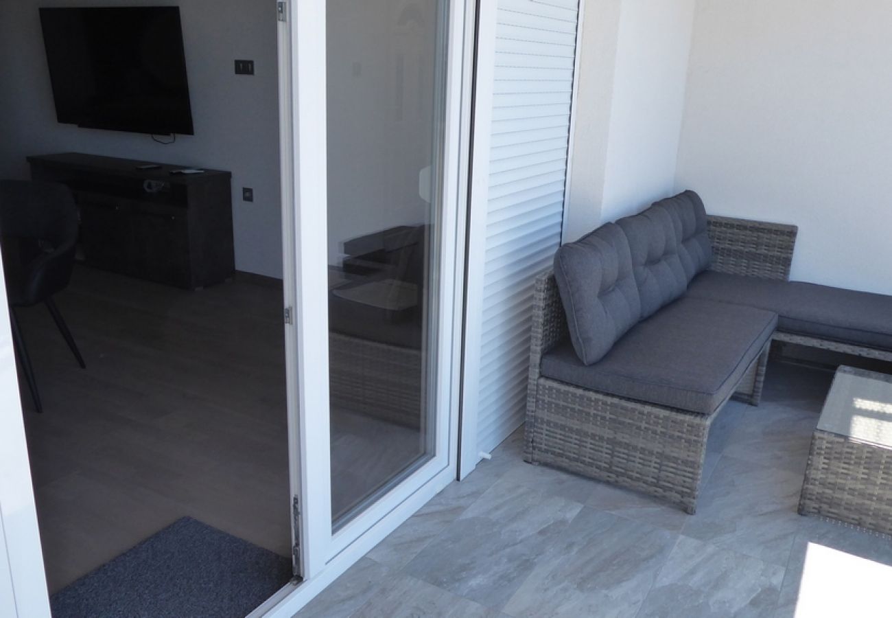 Apartamento en Crikvenica - Apartamento en Crikvenica con Seaview, Balcón, Acondicionador, WIFI (4973-1)