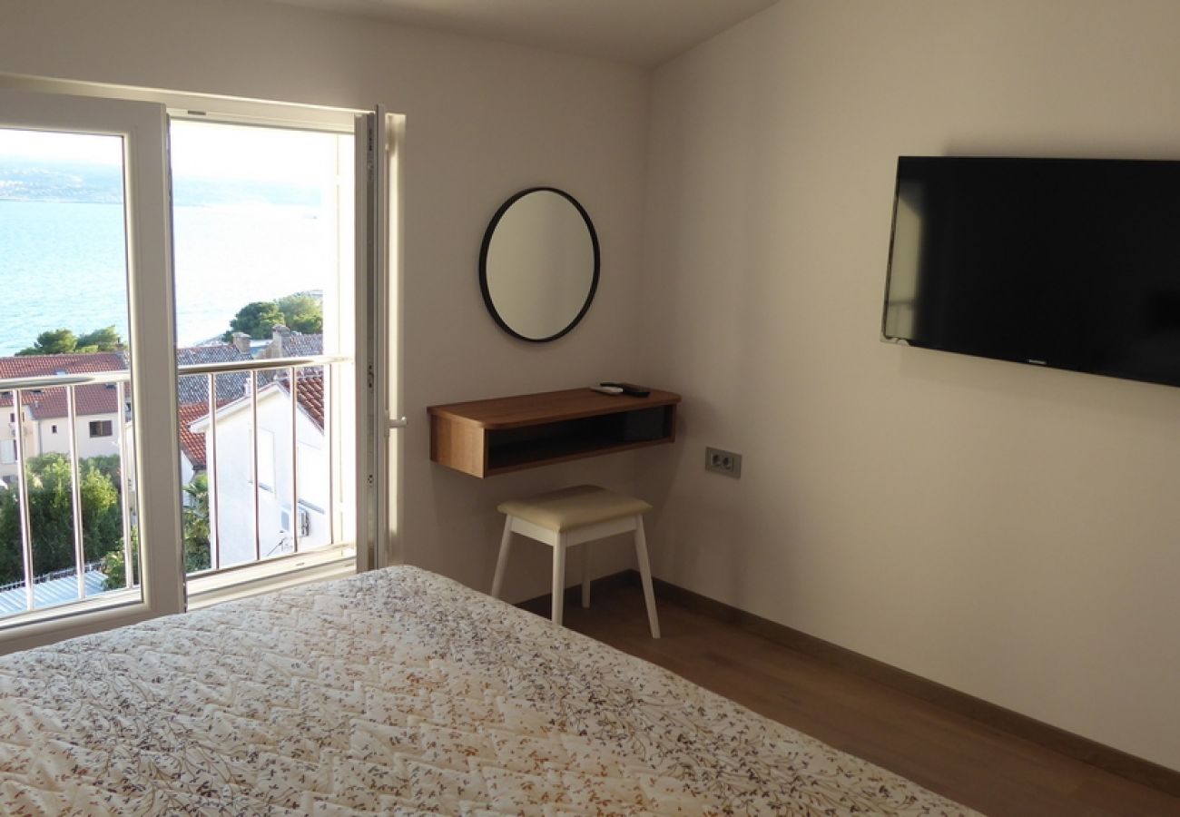 Apartamento en Crikvenica - Apartamento en Crikvenica con Seaview, Balcón, Acondicionador, WIFI (4973-1)