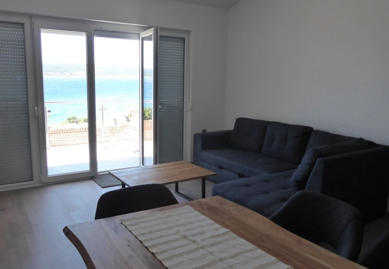 Apartamento en Crikvenica - Apartamento en Crikvenica con Seaview, Balcón, Acondicionador, WIFI (4973-1)