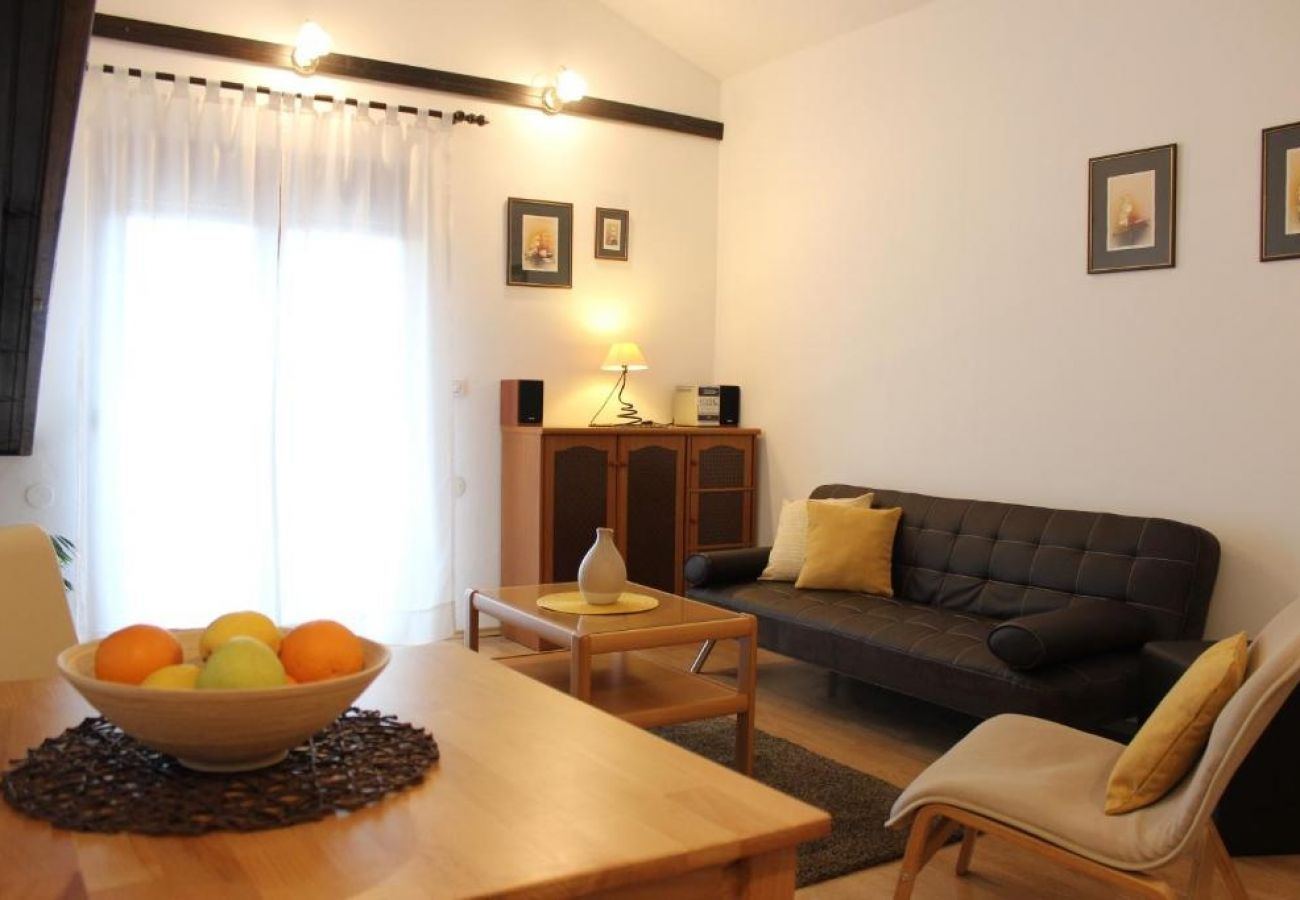 Apartamento en Štinjan - Apartamento en Štinjan con Seaview, Terraza, Acondicionador, WIFI (5018-1)