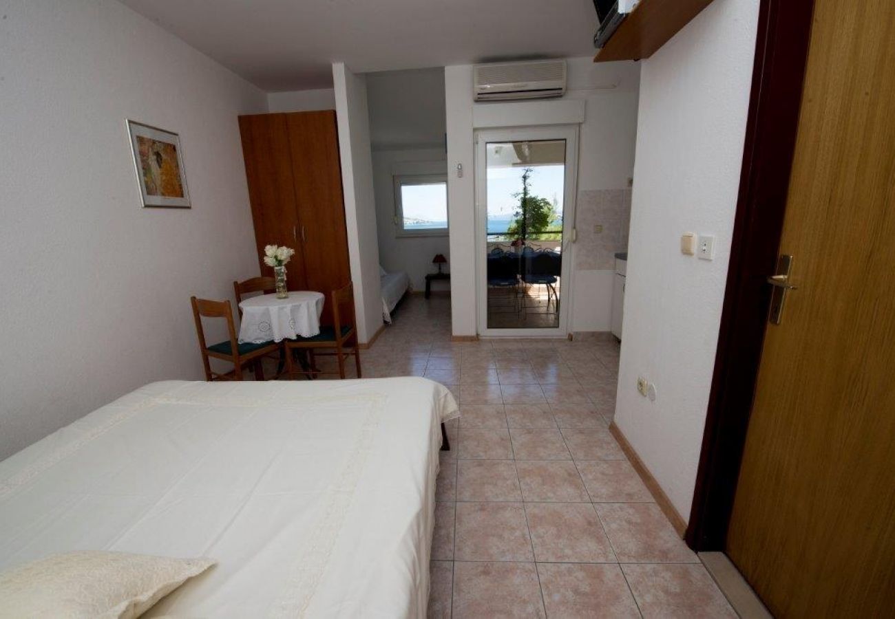 Estudio en Duce - Apartamento Estudio en Duće con Seaview, Balcón, Acondicionador, WIFI (132-1)