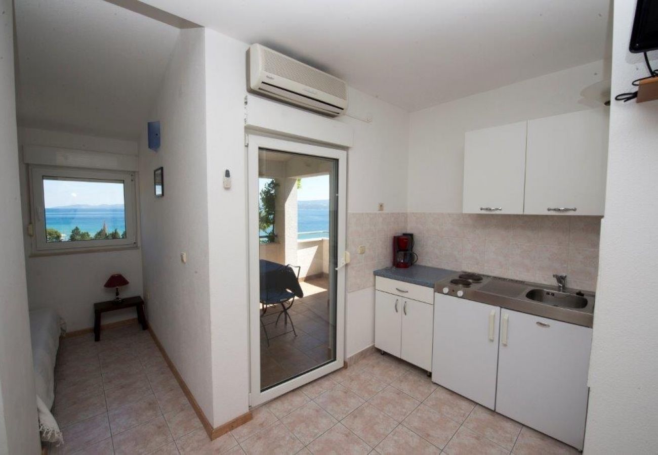 Estudio en Duce - Apartamento Estudio en Duće con Seaview, Balcón, Acondicionador, WIFI (132-1)