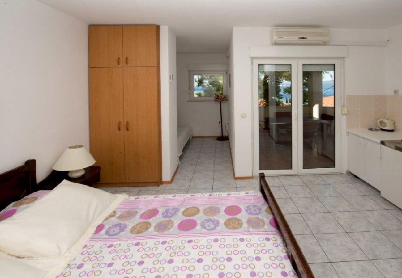 Estudio en Duce - Apartamento Estudio en Duće con Seaview, Balcón, Acondicionador, WIFI (132-5)