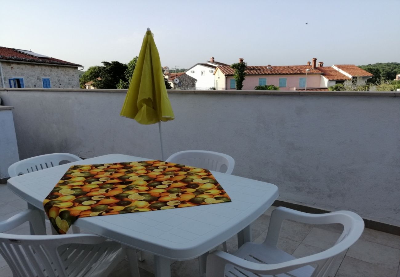 Apartamento en Funtana - Apartamento en Funtana con Terraza, Acondicionador, WIFI, Lavadora (4982-5)