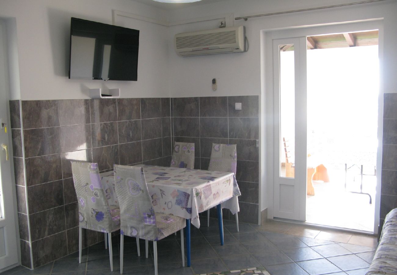 Apartamento en Lopar - Apartamento en Lopar con Seaview, Loggia, Acondicionador, WIFI (4229-5)