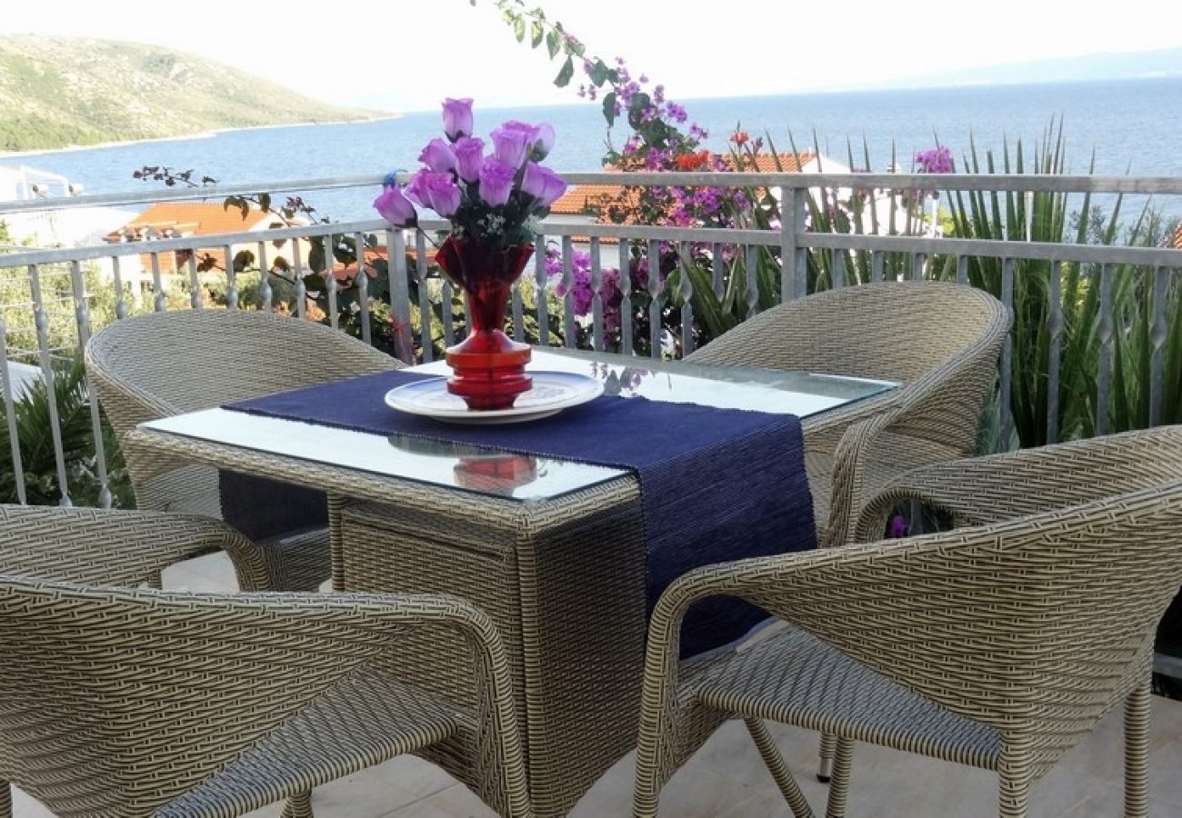 Apartamento en Okrug Gornji - Apartamento en Okrug Gornji con Seaview, Terraza, Acondicionador, WIFI (5046-2)